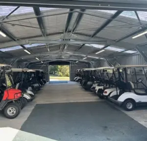 Te Anau Golf Club shed