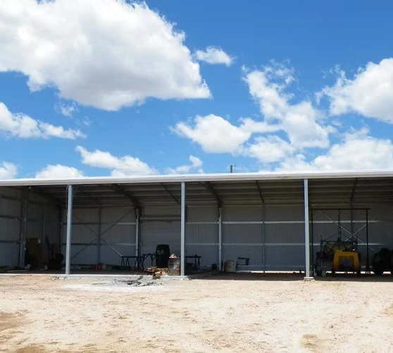 Machinery sheds