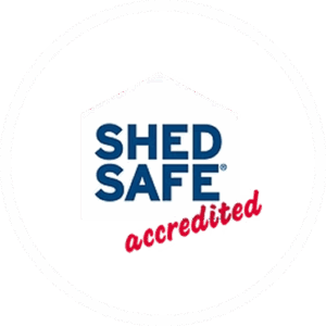 shed safe accredited