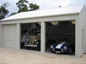 KITSET GARAGE CARS STEEL FRAME SHED GARAGE